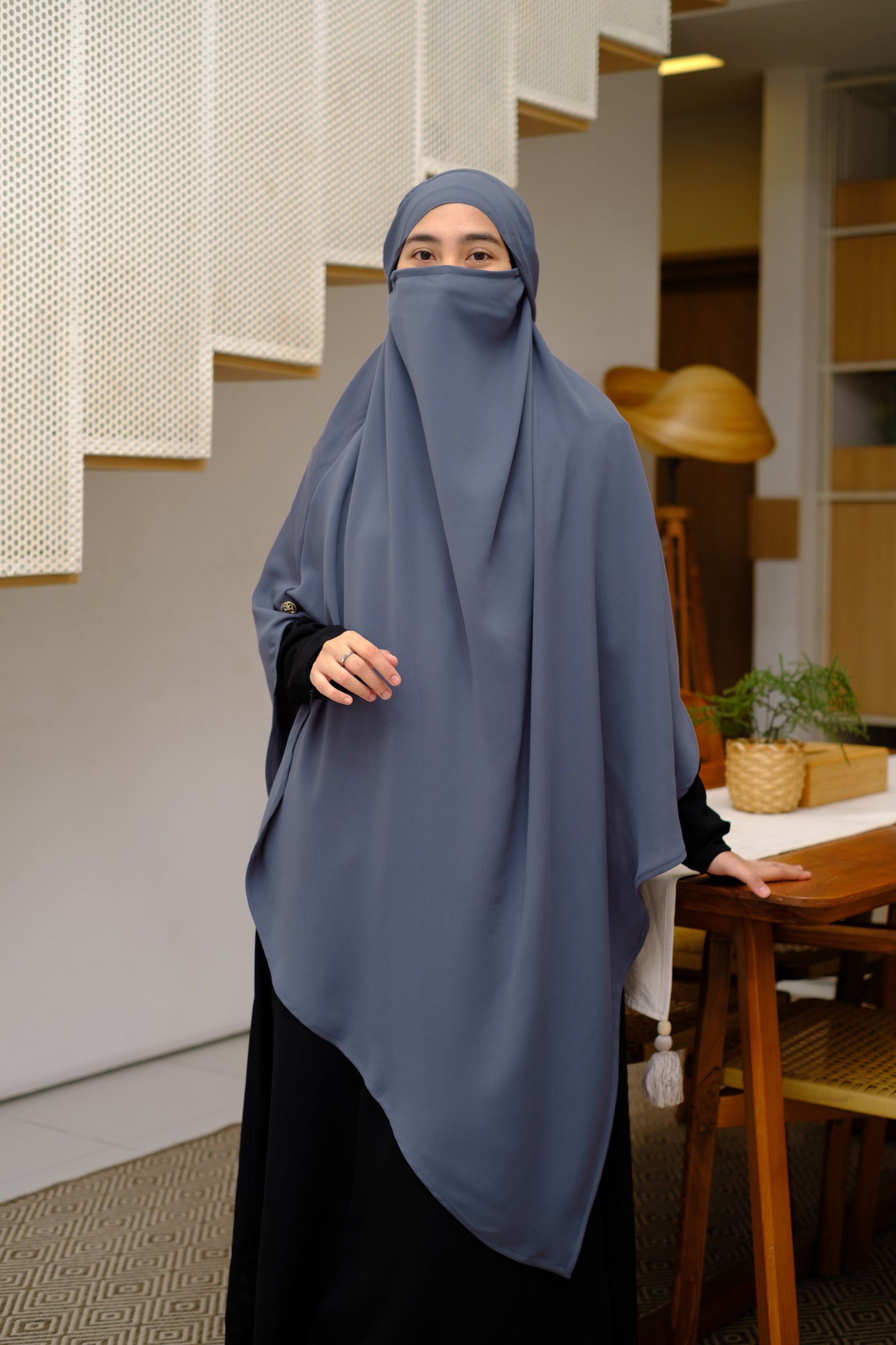 Gerai Hawa - Giani French Khimar Syar’i Instant Daily Polos Free Cadar - Metamorfosa