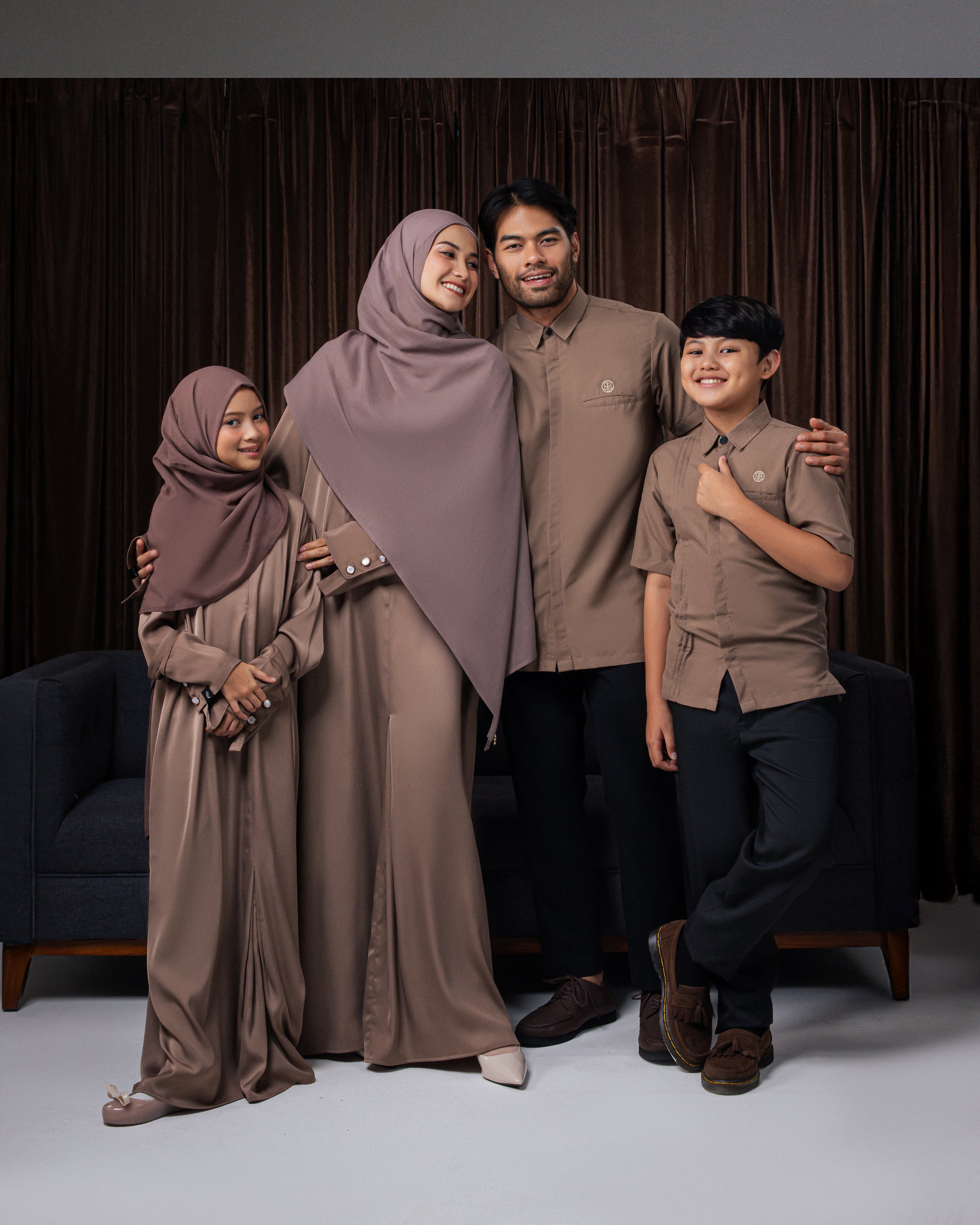 Gerai Hawa -  Pre Order Nihla Abaya Anak Perempuan - Bayti Serenity - Ethereal Heaven