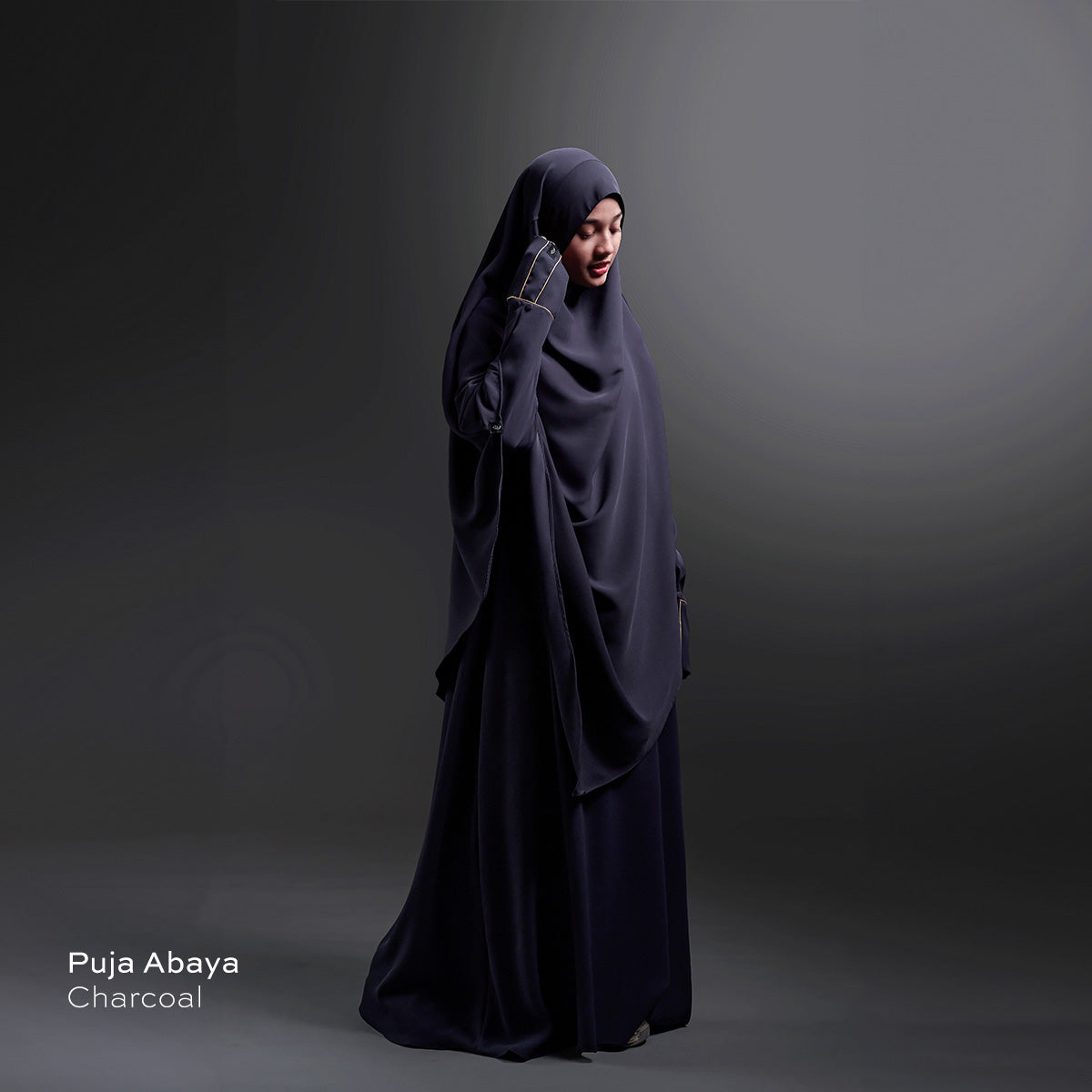 Gerai Hawa - Best Seller Puja Abaya Set French Khimar Syar’i Daily, Polos, Gamis Busui & Wudhu Friendly Bahan Mina Anti UV - Metamorfosa Collection