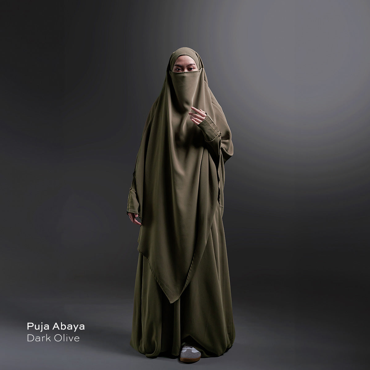 Gerai Hawa - Best Seller Puja Abaya Set French Khimar Syar’i Daily, Polos, Gamis Busui & Wudhu Friendly Bahan Mina Anti UV - Metamorfosa Collection