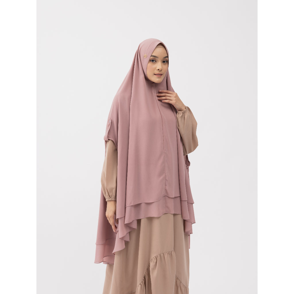 Gerai Hawa - Ruqayah Jilbab Hijab Instan Kerudung Bergo Khimar SyarÃ¢â‚¬â„¢i 2 Layer