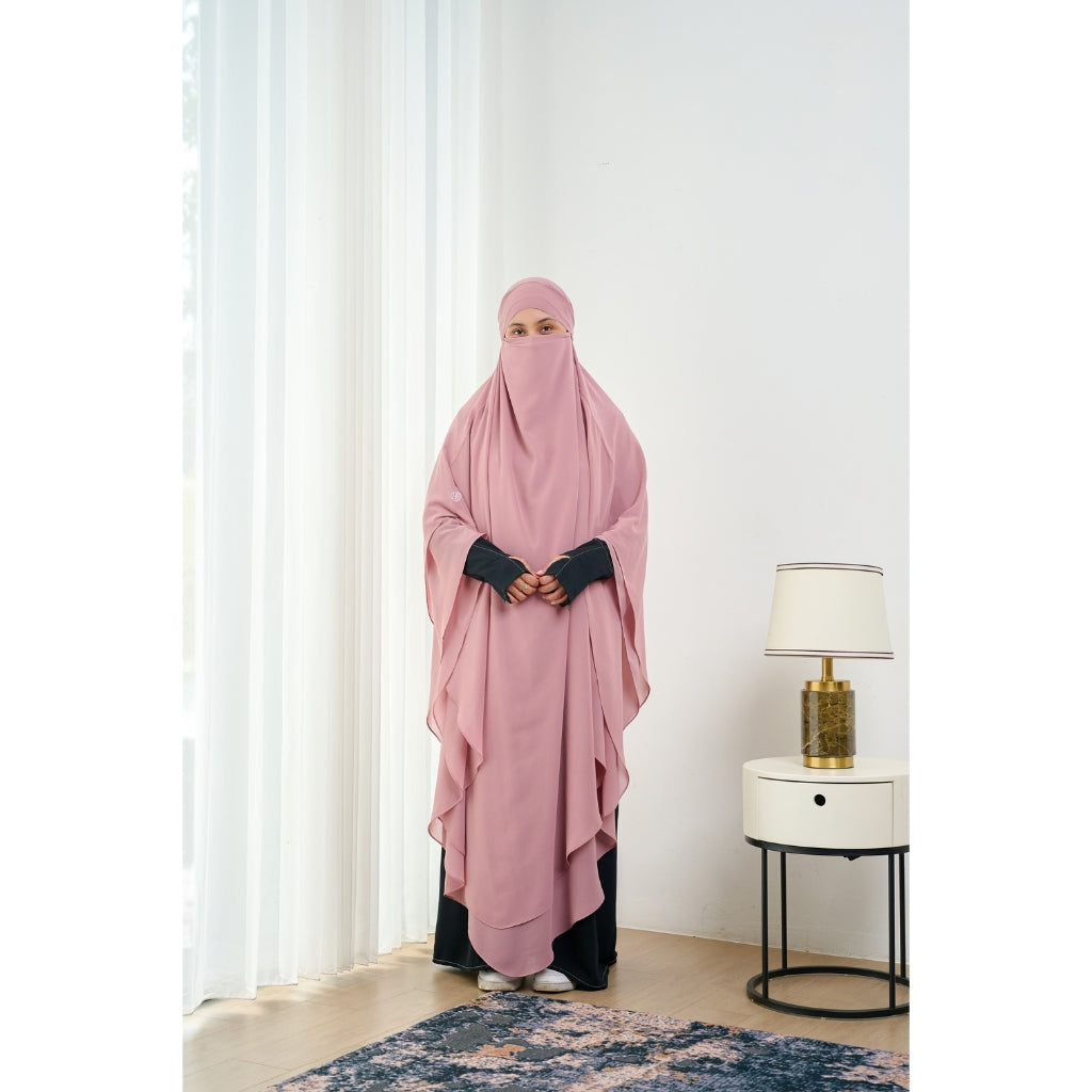 Gerai Hawa Ã¢â‚¬â€œ Omysha Jilbab Hijab Instan Kerudung French Khimar SyarÃ¢â‚¬â„¢i Jumbo 2 Layer
