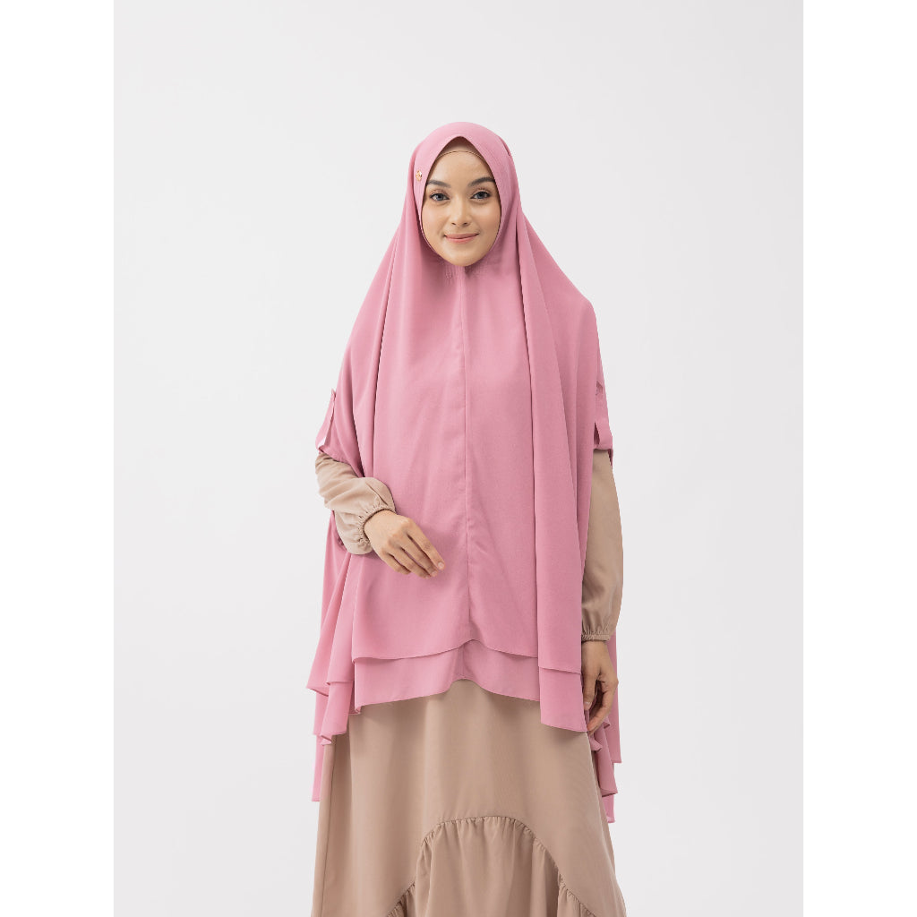 Gerai Hawa - Ruqayah Jilbab Hijab Instan Kerudung Bergo Khimar SyarÃ¢â‚¬â„¢i 2 Layer