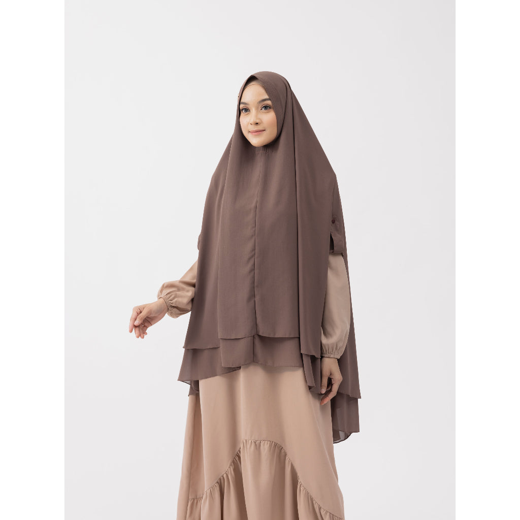 Gerai Hawa - Ruqayah Jilbab Hijab Instan Kerudung Bergo Khimar SyarÃ¢â‚¬â„¢i 2 Layer