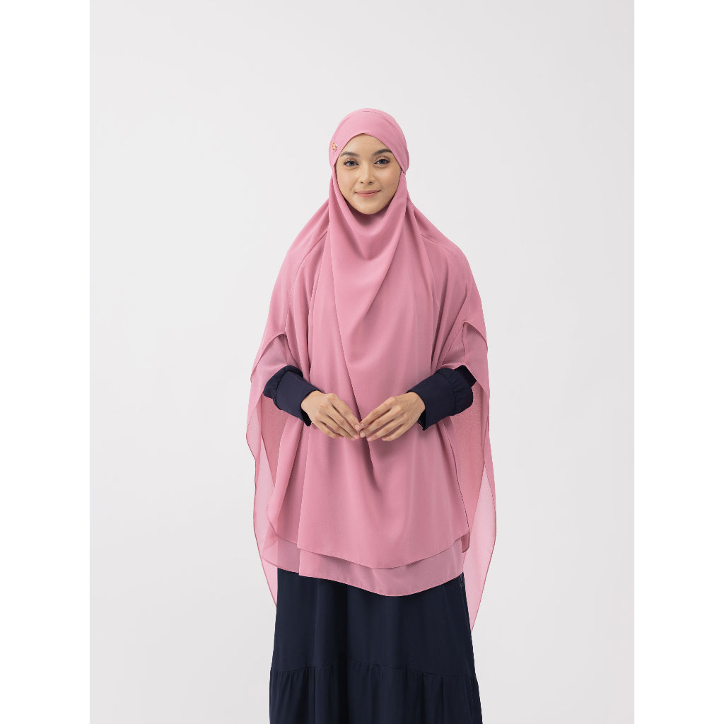 Gerai Hawa - Ummu Jilbab Hijab Instan Kerudung French Khimar SyarÃ¢â‚¬â„¢i 2 Layer