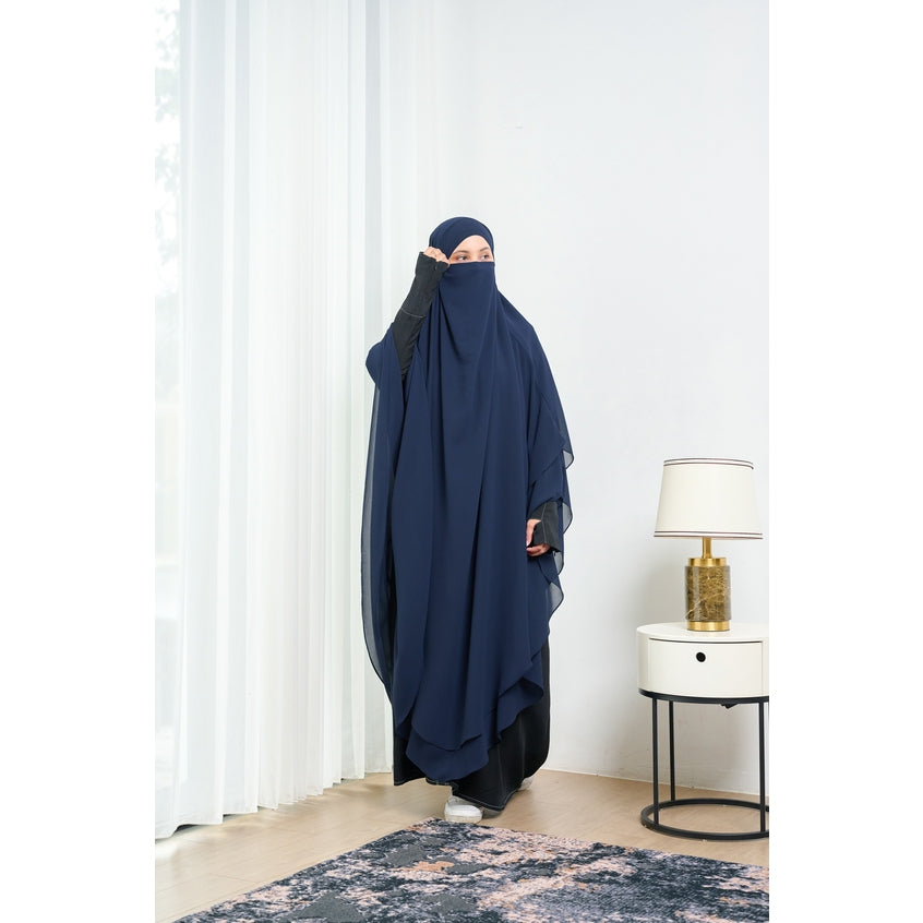 Gerai Hawa Ã¢â‚¬â€œ Omysha Jilbab Hijab Instan Kerudung French Khimar SyarÃ¢â‚¬â„¢i Jumbo 2 Layer