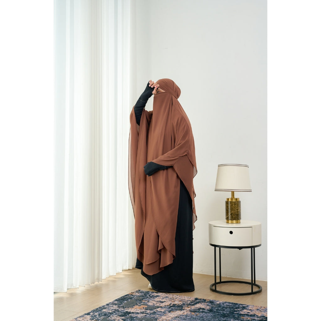 Gerai Hawa Ã¢â‚¬â€œ Omysha Jilbab Hijab Instan Kerudung French Khimar SyarÃ¢â‚¬â„¢i Jumbo 2 Layer