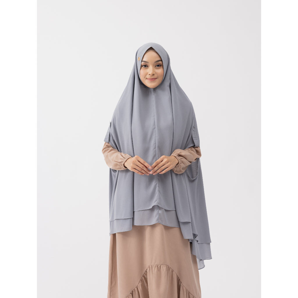 Gerai Hawa - Ruqayah Jilbab Hijab Instan Kerudung Bergo Khimar SyarÃ¢â‚¬â„¢i 2 Layer