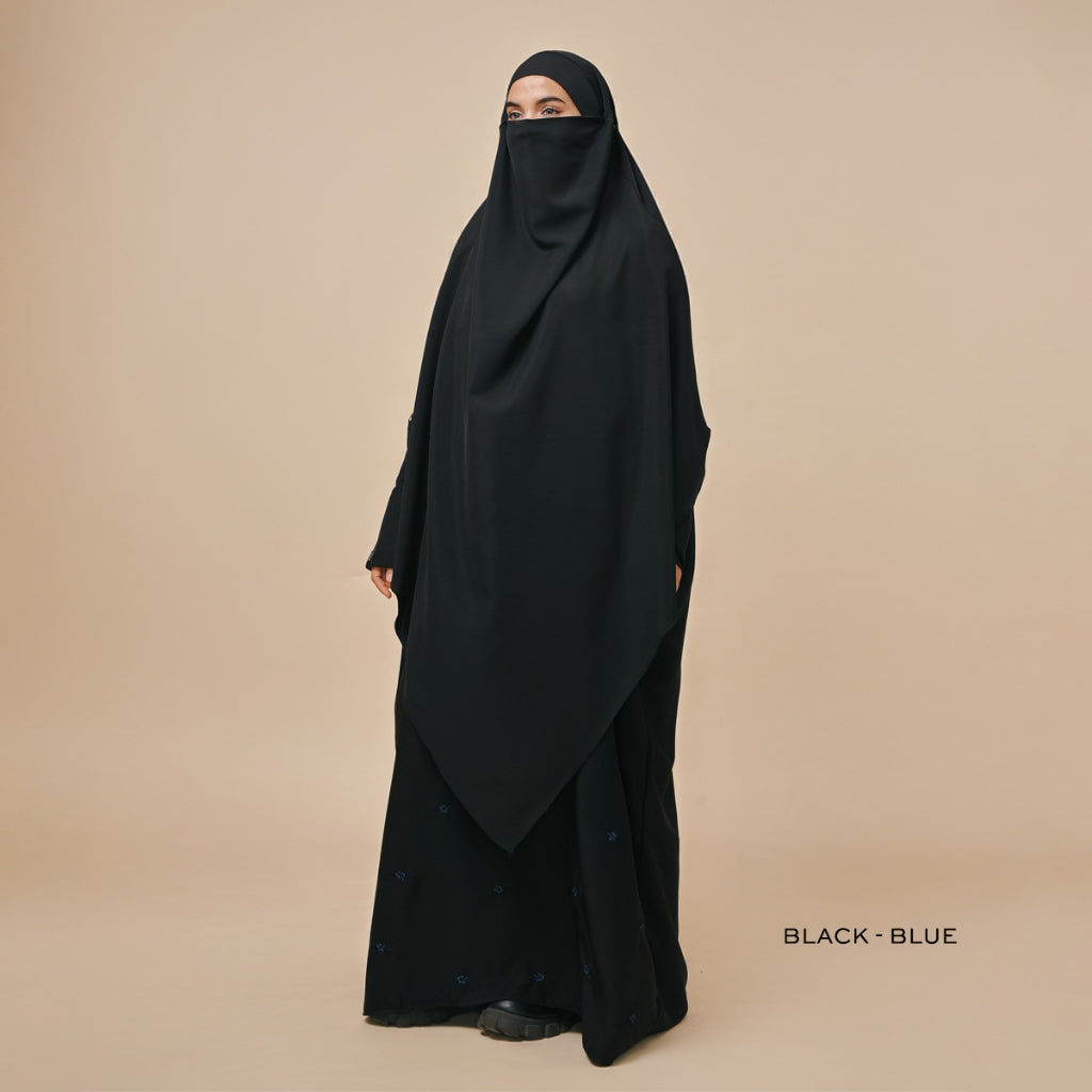 Gerai Hawa - Yaseera Gamis & Abaya Anti UV One Set French Khimar Akad, Kajian, Haji Umroh - GH x YKK