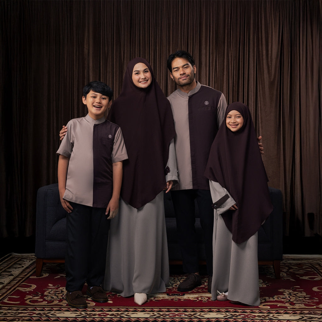 Raya Collection - Gerai Hawa - Family Set 1 - Sarimbit Lebaran - Harmony Edition - Bayti Serenity