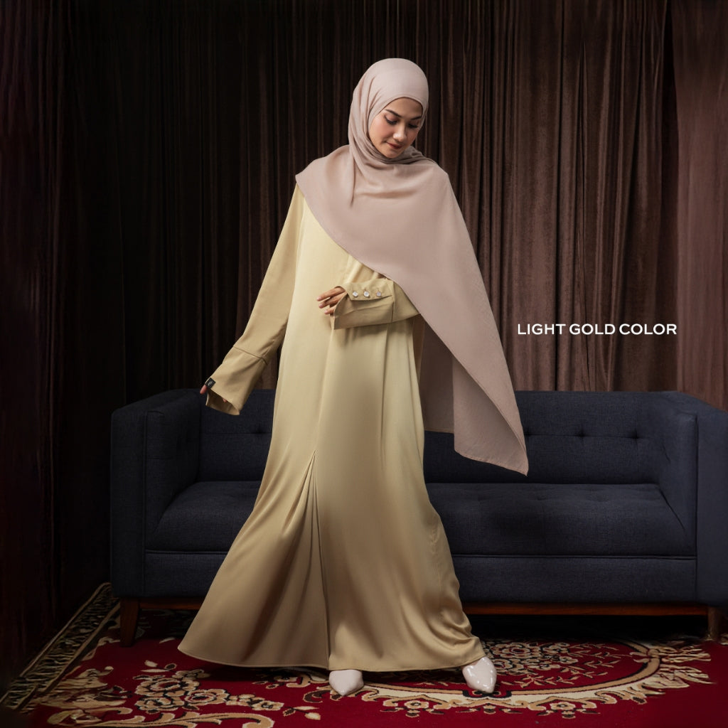 Raya Collection - Gerai Hawa - Nourea Gamis Dress Abaya - Bayti Serenity - Ethereal Heaven Edition
