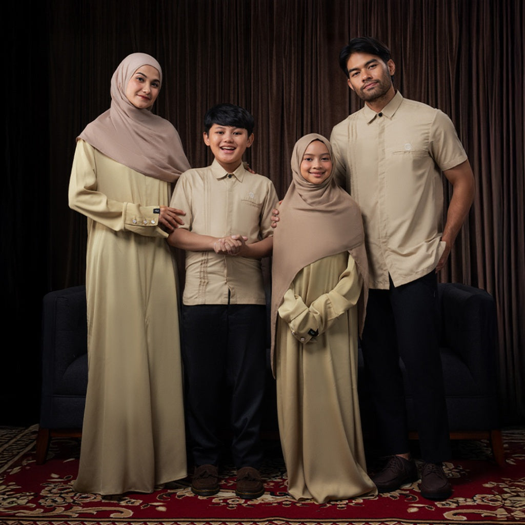 Raya Collection - Gerai Hawa - Family Set 2 - Sarimbit - Ethereal Heaven Edition - Bayti Serenity