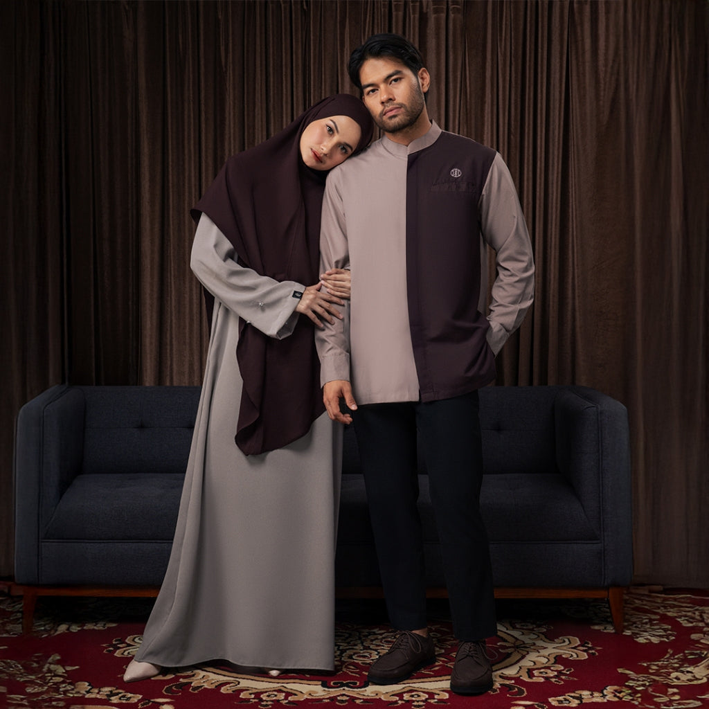 Raya Collection - Gerai Hawa - Couple Set Baju Lebaran - Bayti Serenity - Harmony Edition