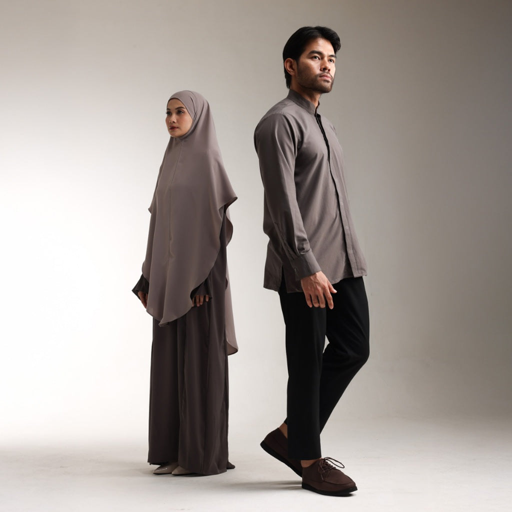 Raya Collection - Gerai Hawa - Couple Set Baju Lebaran - Bayti Serenity - Shadowed Grace Edition