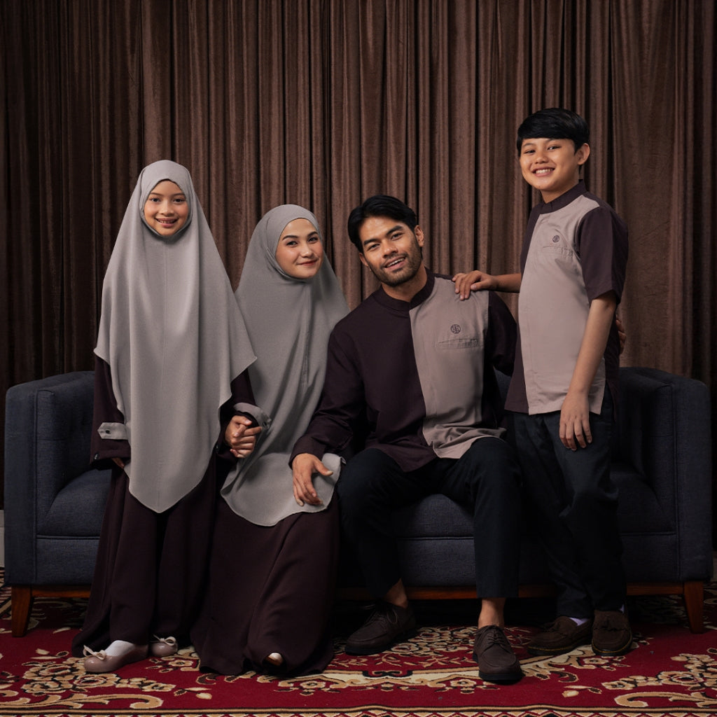 Raya Collection - Gerai Hawa - Family Set 1 - Sarimbit Lebaran - Harmony Edition - Bayti Serenity