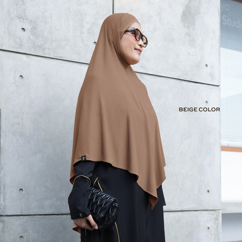 Gerai Hawa - Latheefa Khimar Bandana Instant Non Ped Cooltech Material Viral/ Khimar/ Hijab/ Bergo/ Jilbab/ Kerudung Simpel Daily, Syar'i, & Sport