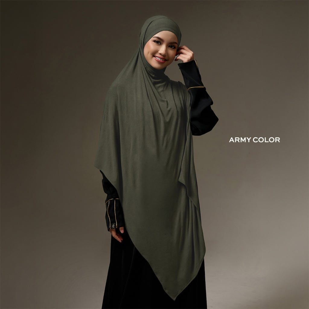 Gerai Hawa - Liyana Pashmina Bandana Instant Non Ped Cooltech Material Viral/ Khimar/ Hijab/ Bergo/ Jilbab/ Kerudung Simpel Daily, Syar'i, & Sport