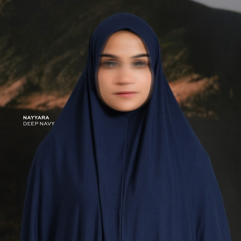 Imperfect Sale - Nayyara Khimar/ Hijab/ Bergo/ Jilbab/ Kerudung Instant Daily Sport Syar'i Polos Premium