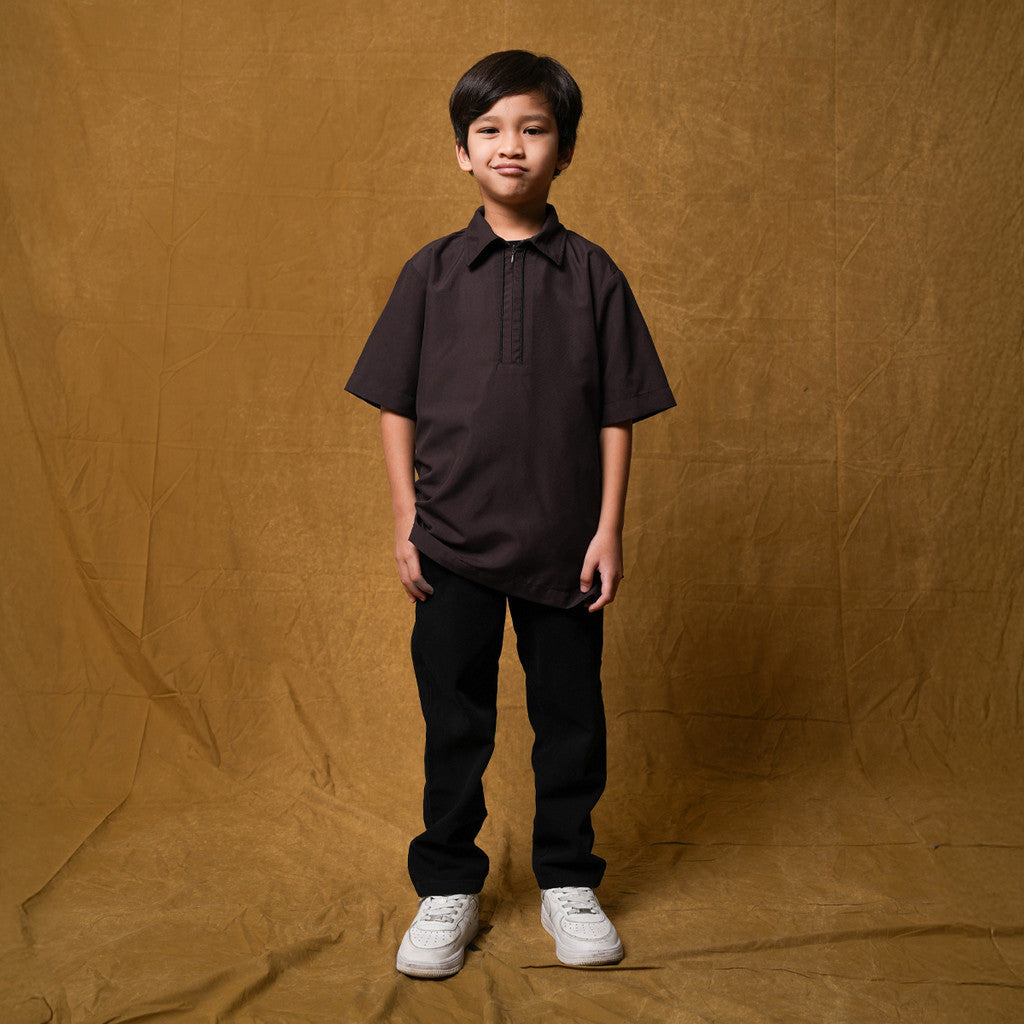 Raya Collection - Gerai Hawa - Family Set 6 - Sarimbit Eid/ Lebaran Bordir Bunga & Bisban - Silent Bloom Edition - Bayti Serenity