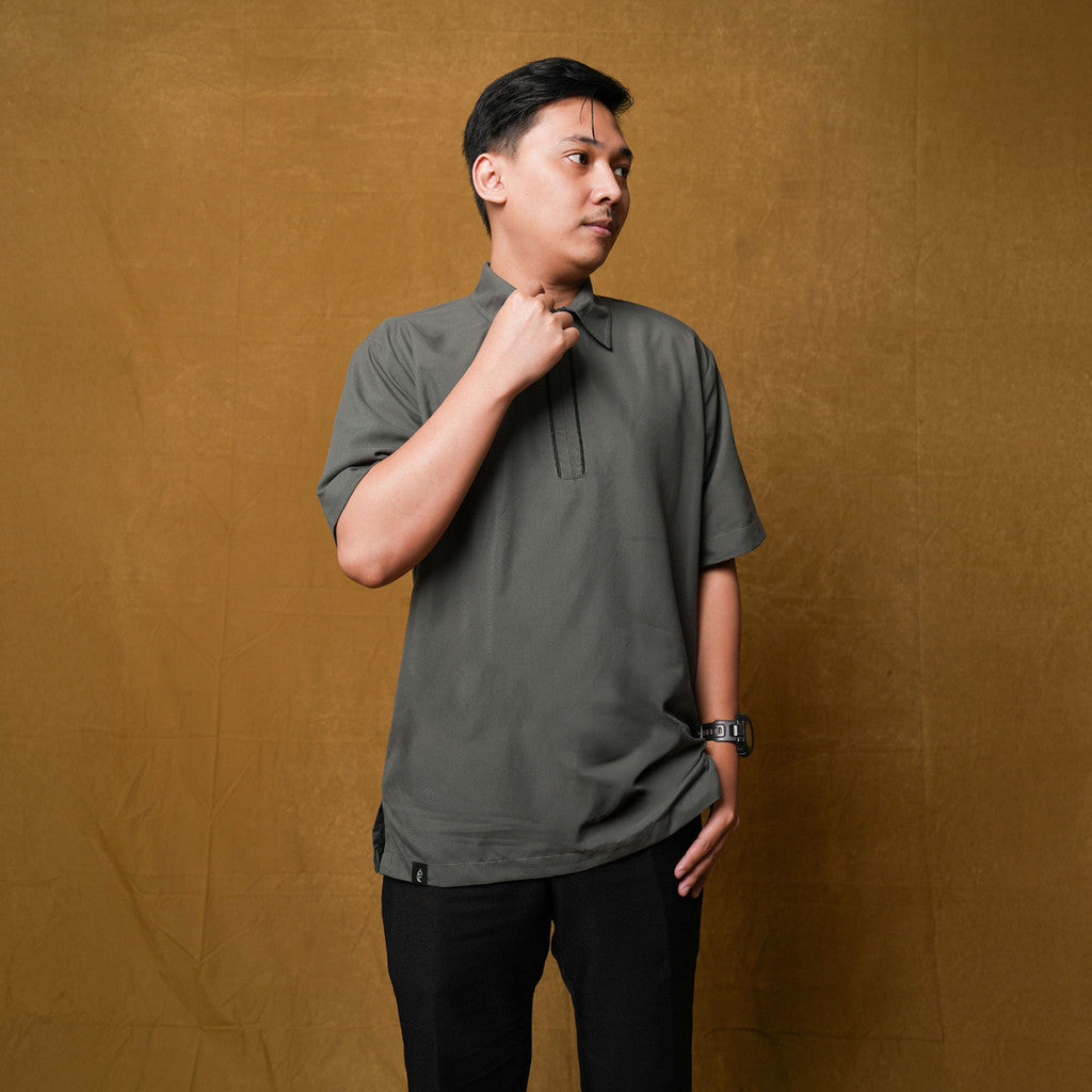 Raya Collection - Gerai Hawa - Family Set 6 - Sarimbit Eid/ Lebaran Bordir Bunga & Bisban - Silent Bloom Edition - Bayti Serenity